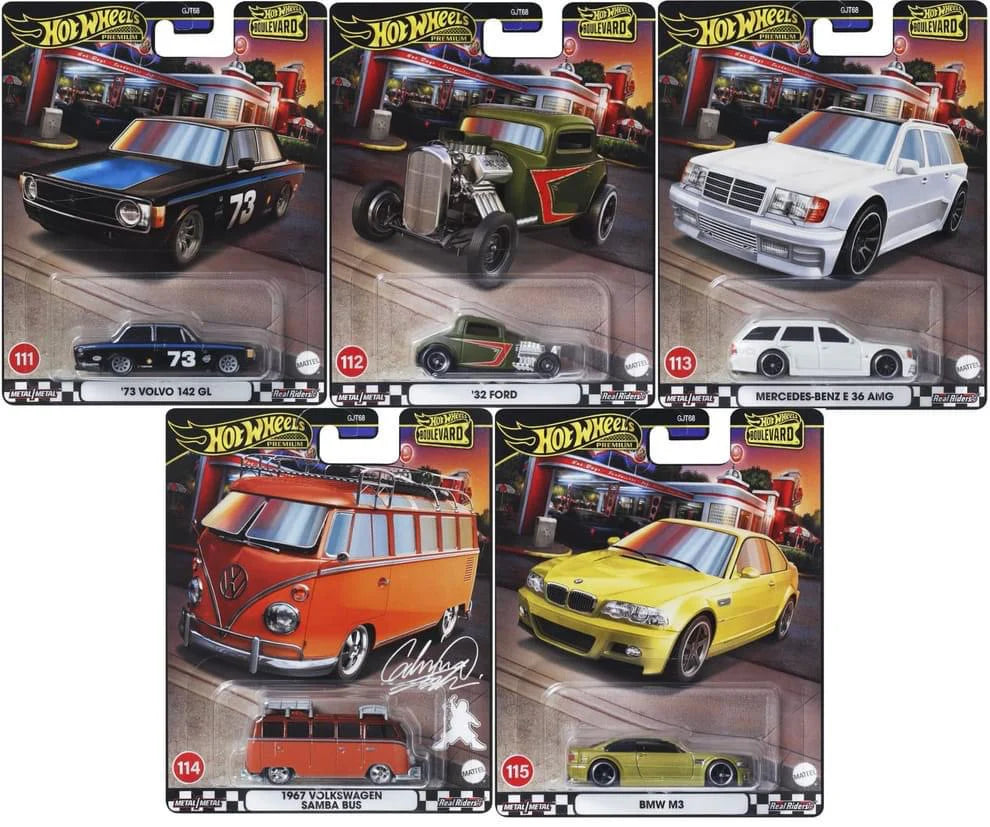 (Pre-Order) Hot Wheels Boulevard Mix 5