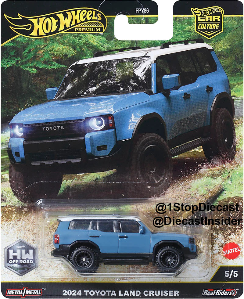 (Pre-Order) Hot Wheels Car Culture - 2024 Toyota Land Cruiser