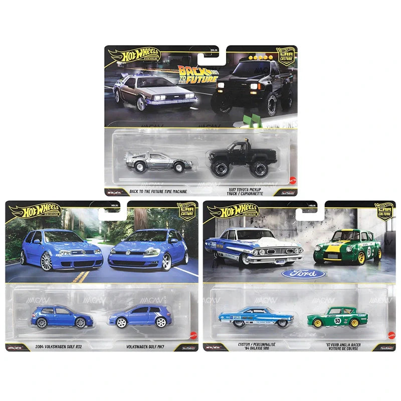 Hot Wheels Car Culture 2-Pack 2026 Mix 2 full set with six premium 1:64 die-cast cars.