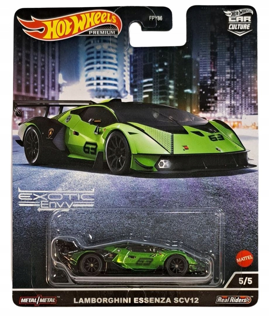 (Pre-Order) Hot Wheels Car Culture - Lamborghini Essenza SCV12