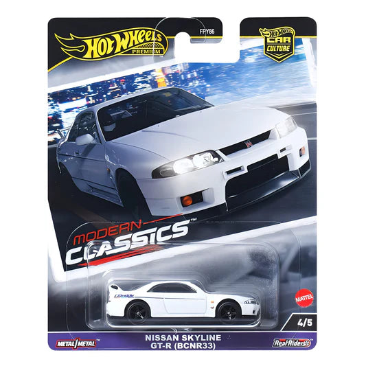 (Pre-Order) Hot Wheels Car Culture - Nissan Skyline GT-R (BCNR33)