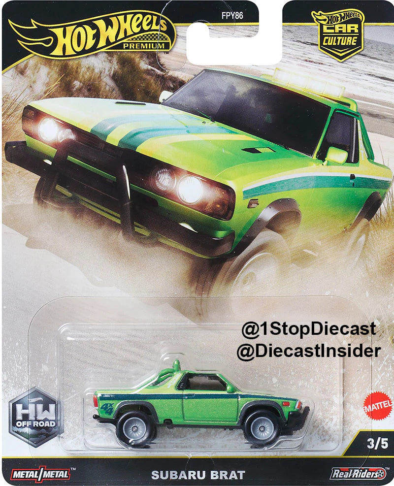 (Pre-Order) Hot Wheels Car Culture - Subaru Brat