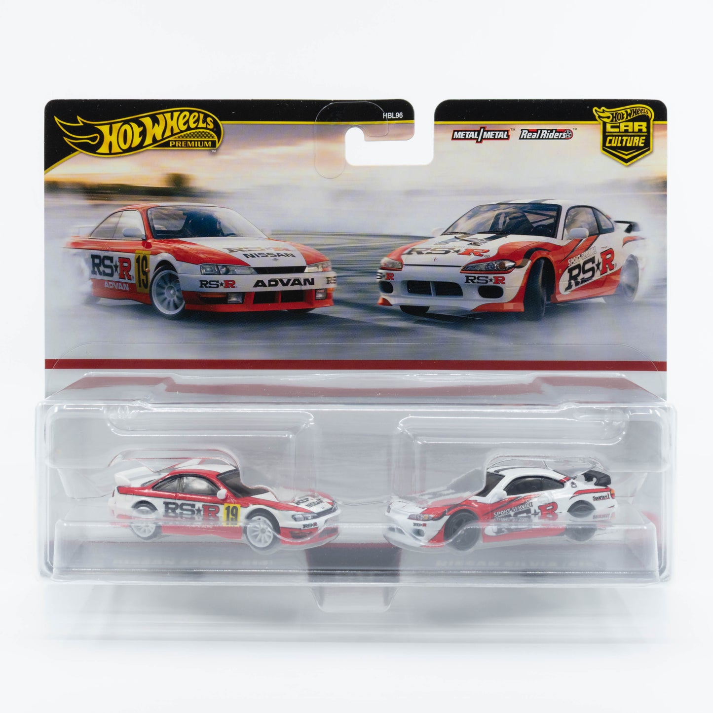 Hot Wheels Car Culture 2-pack - Nissan 240SX (S14) & Nissan Silvia (S15)