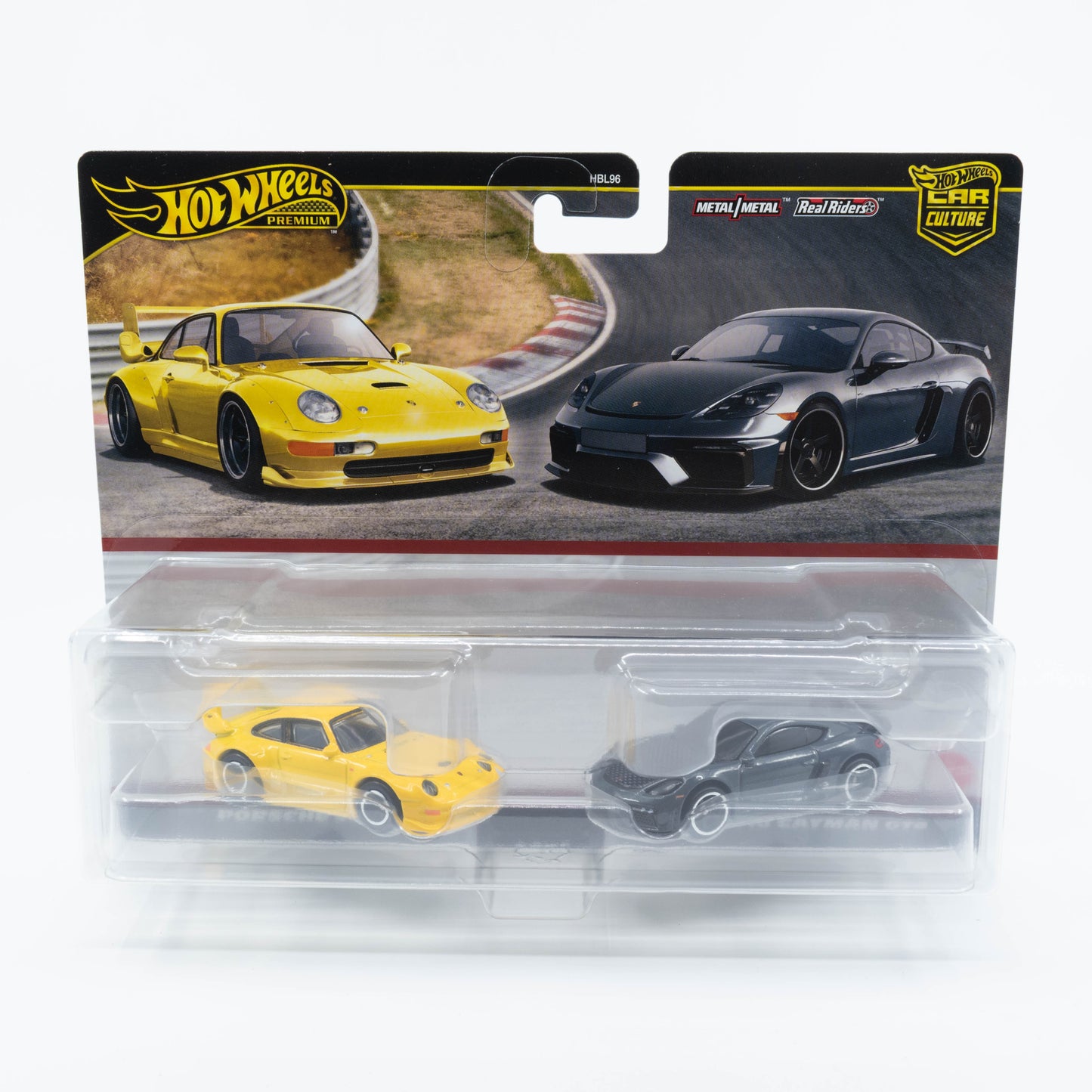 Hot Wheels Car Culture 2-pack - Porsche 993 GT2 & Porsche 718 Cayman GT4