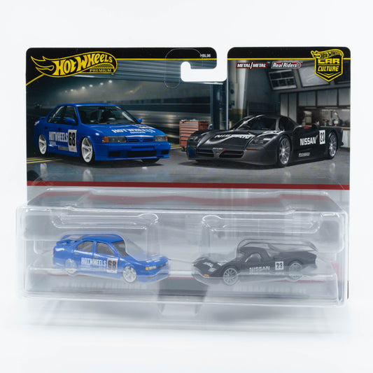 Hot Wheels Car Culture 2-pack - '94 Nissan Primera & Nissan R390 GT1