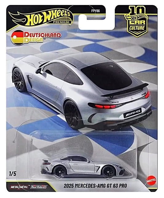 Mercedes-AMG GT 63 PRO in High-Tech Silver.