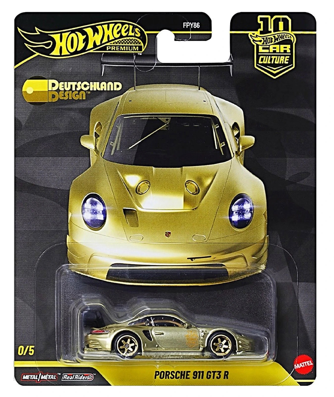 Porsche 911 GT3 R Chase in Gold.