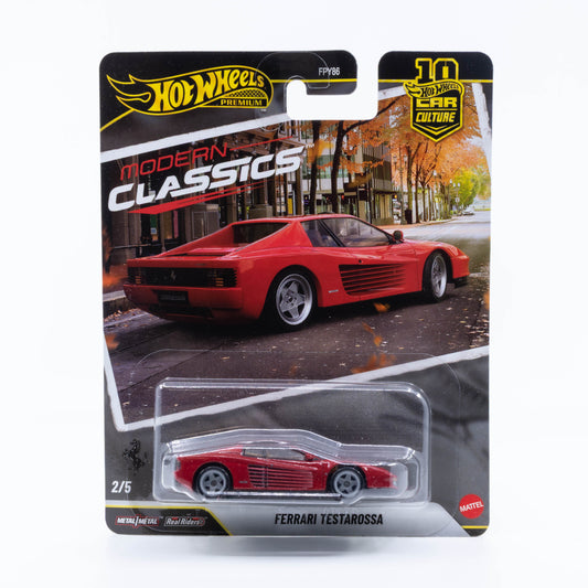 Hot Wheels Ferrari Testarossa red Car Culture Modern Classics 1:64 diecast
