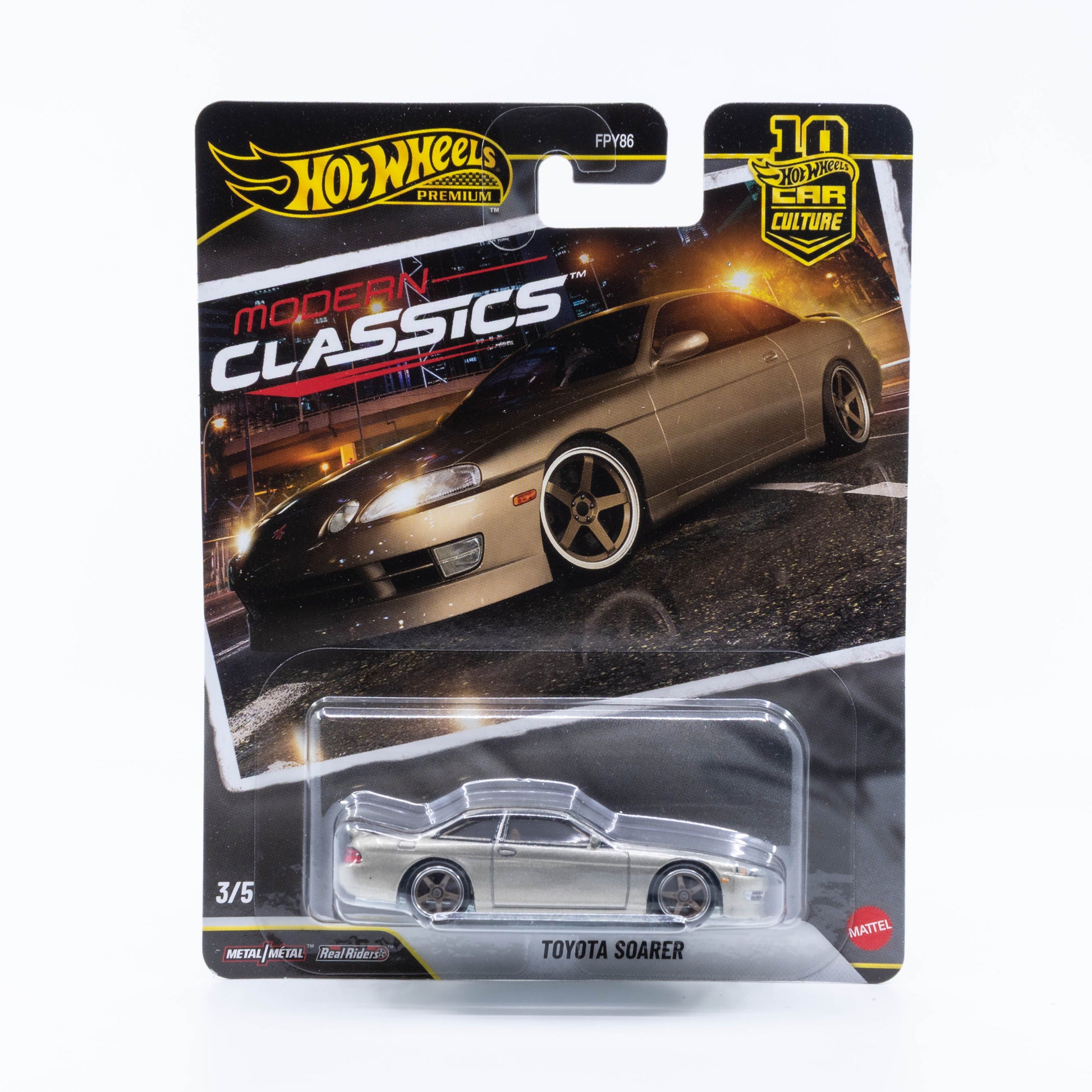 Hot Wheels Toyota Soarer champagne Car Culture Modern Classics 1:64 diecast