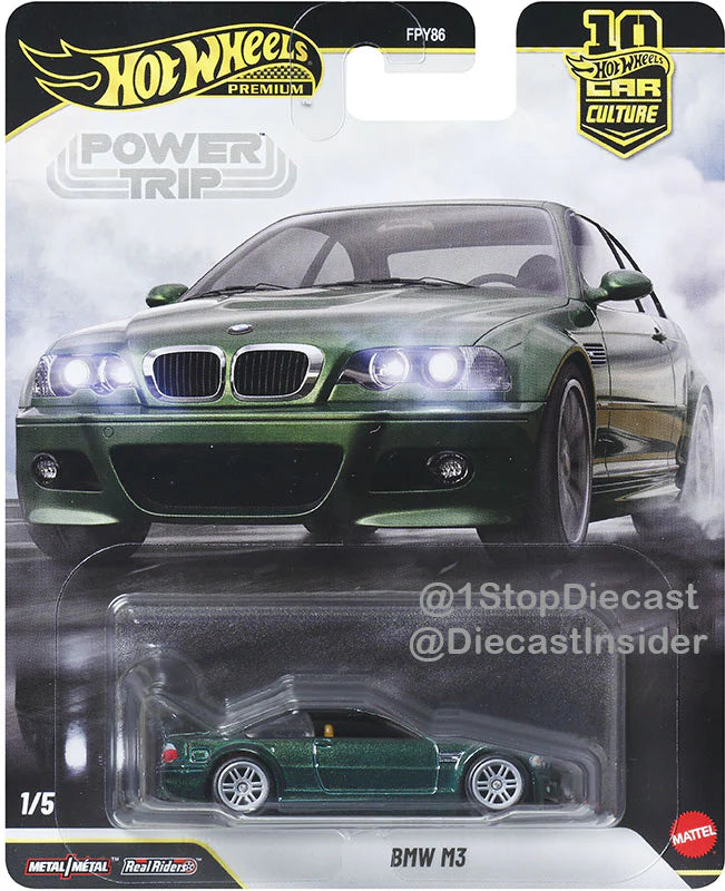 Hot Wheels Car Culture Power Trip set BMW M3