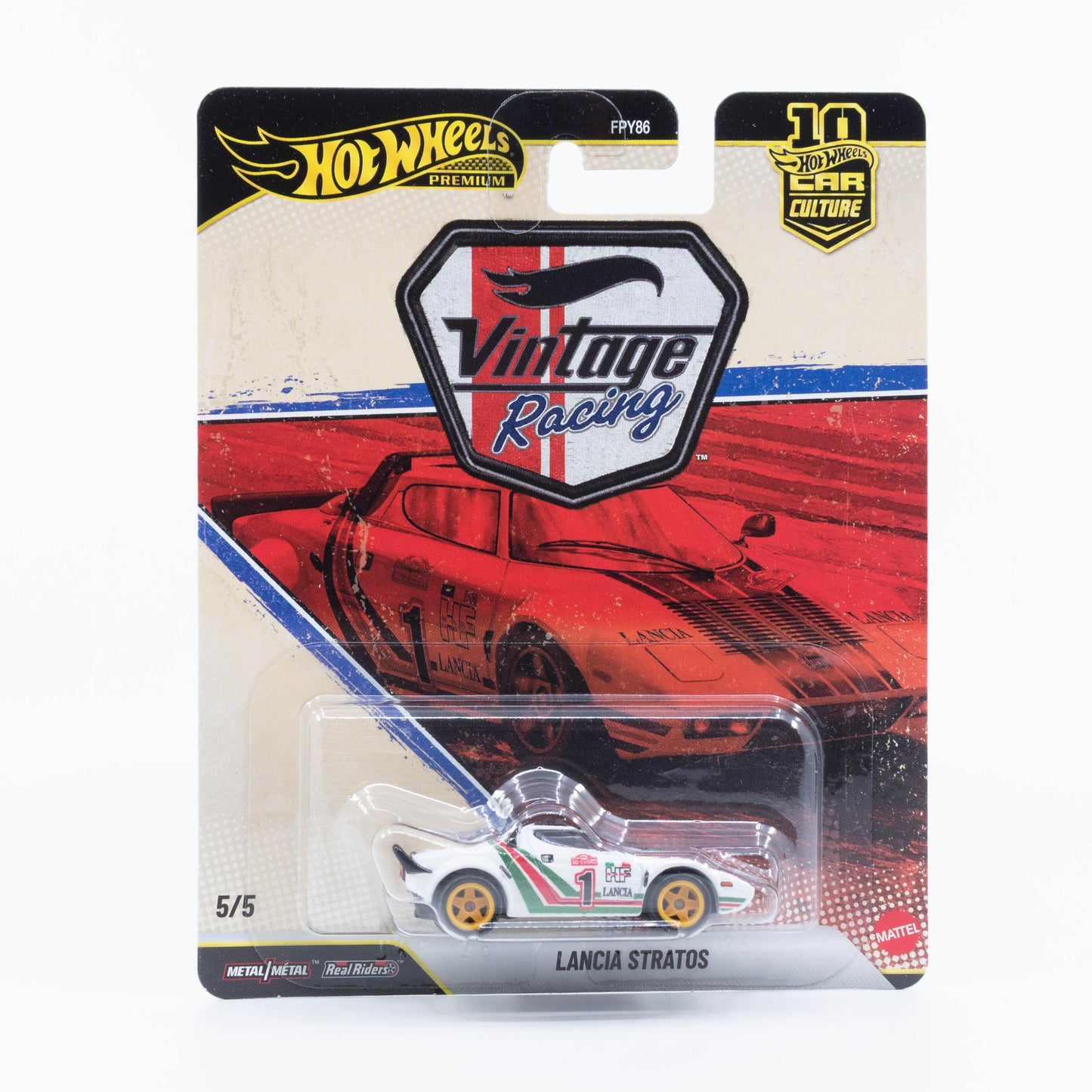 Hot Wheels Lancia Stratos from the Car Culture Vintage Racing collection.