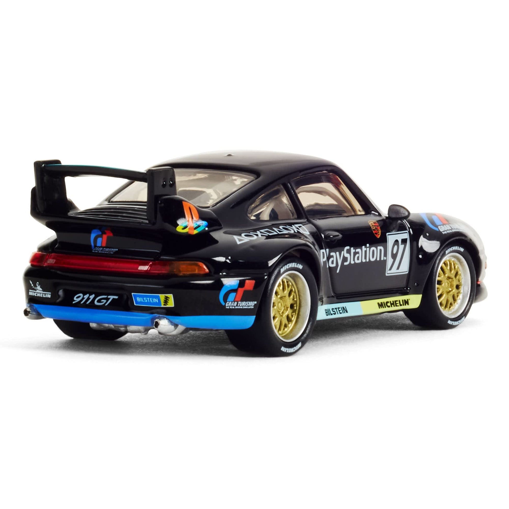 Hot Wheels Elite 64 Porsche 911 GT2 EVO 993 PlayStation livery 1:64