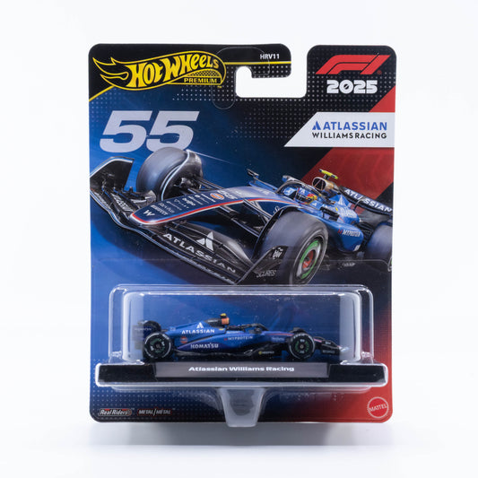 Hot Wheels Premium F1 Williams #55 Carlos Sainz 2025 1:64 diecast