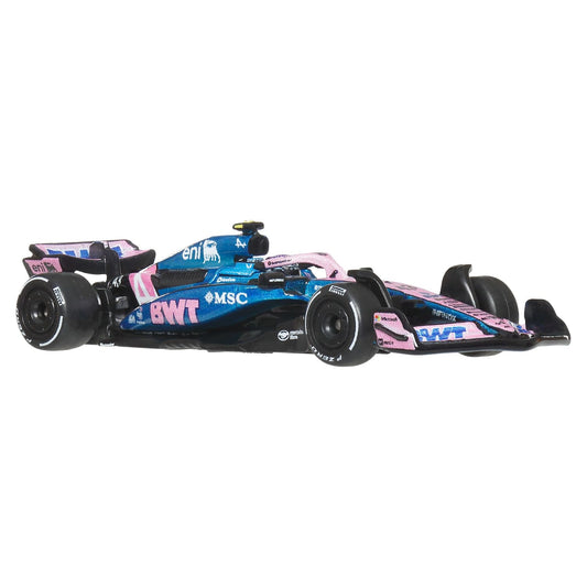 Hot Wheels Premium 1:64 BWT Alpine A525 #43 Franco Colapinto 2025 Formula 1 diecast car.