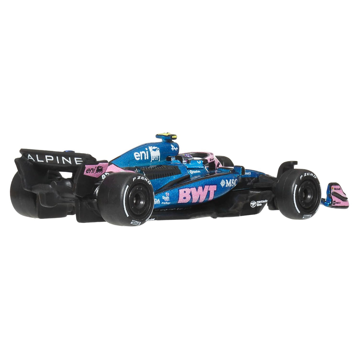 Hot Wheels Premium 1:64 BWT Alpine A525 #43 Franco Colapinto 2025 Formula 1 diecast car.