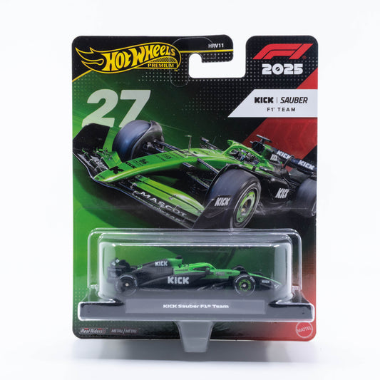 Hot Wheels Premium F1 Sauber #27 Nico Hulkenberg 2025 1:64 diecast