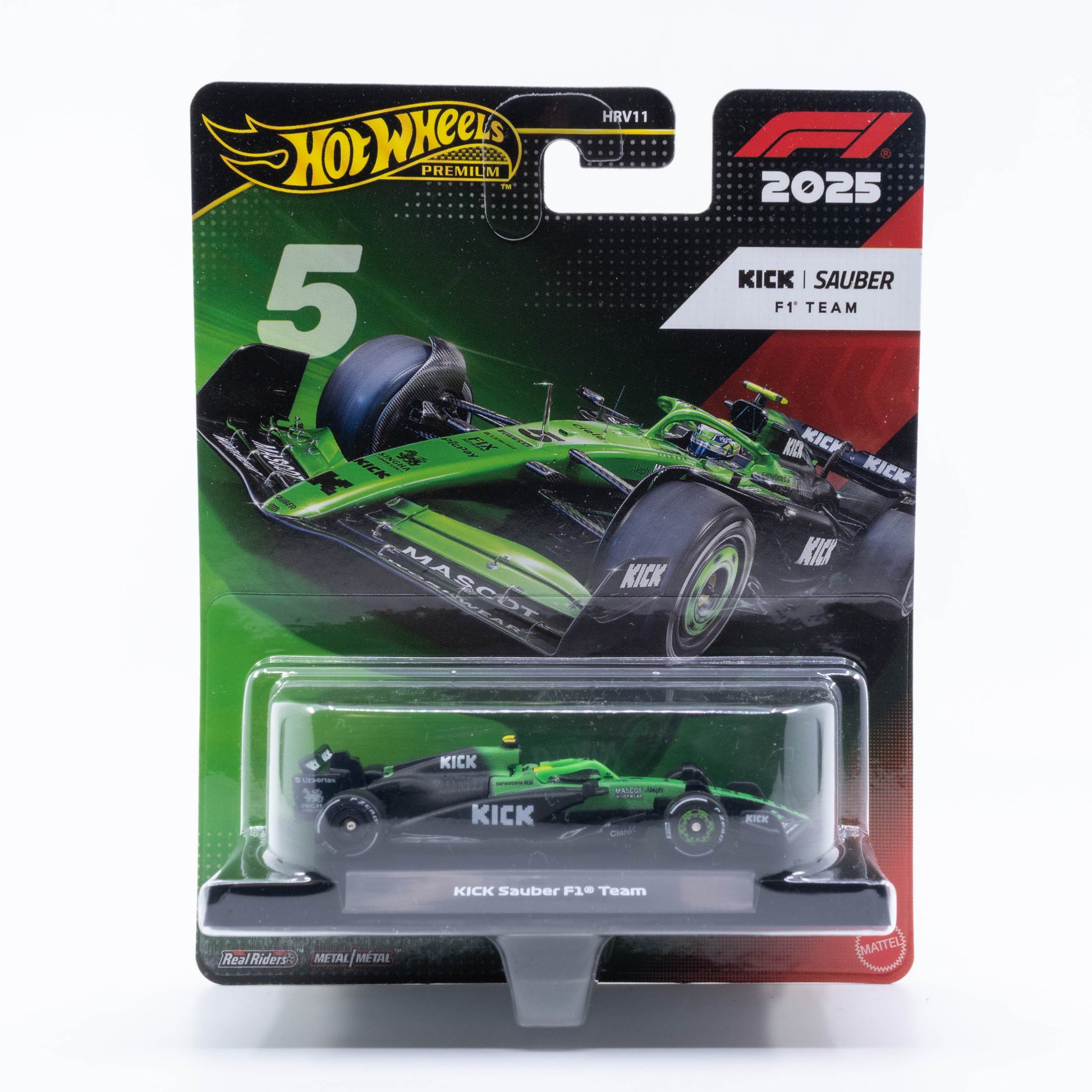 Hot Wheels Premium F1 Sauber #5 Gabriel Bortoleto 2025 1:64 diecast