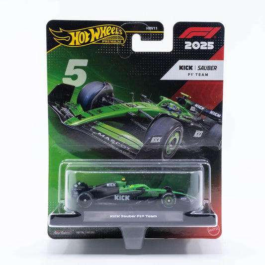 Hot Wheels Premium F1 Sauber #5 Gabriel Bortoleto 2025 1:64 diecast