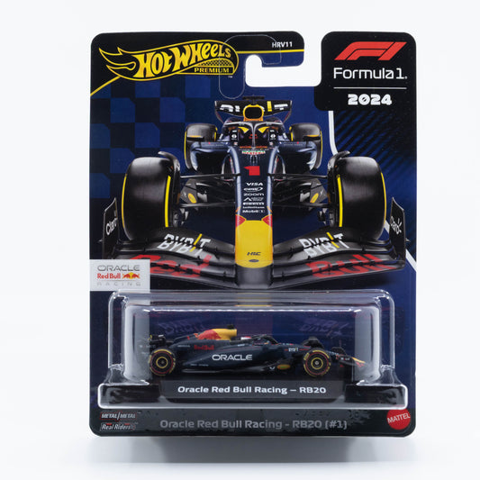 Hot Wheels F1 Oracle Red Bull Racing RB20 #1 1:64 scale diecast model, Max Verstappen 2024