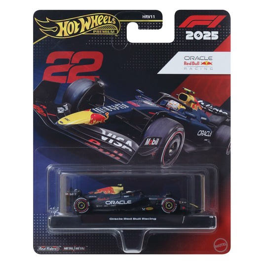 Hot Wheels Premium 1:64 Oracle Red Bull Racing RB21 #22 Yuki Tsunoda 2025 Formula 1 car.