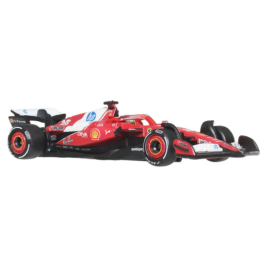 Hot Wheels Premium 1:64 Scuderia Ferrari HP SF-25 #16 Charles Leclerc 2025 Formula 1 diecast car.