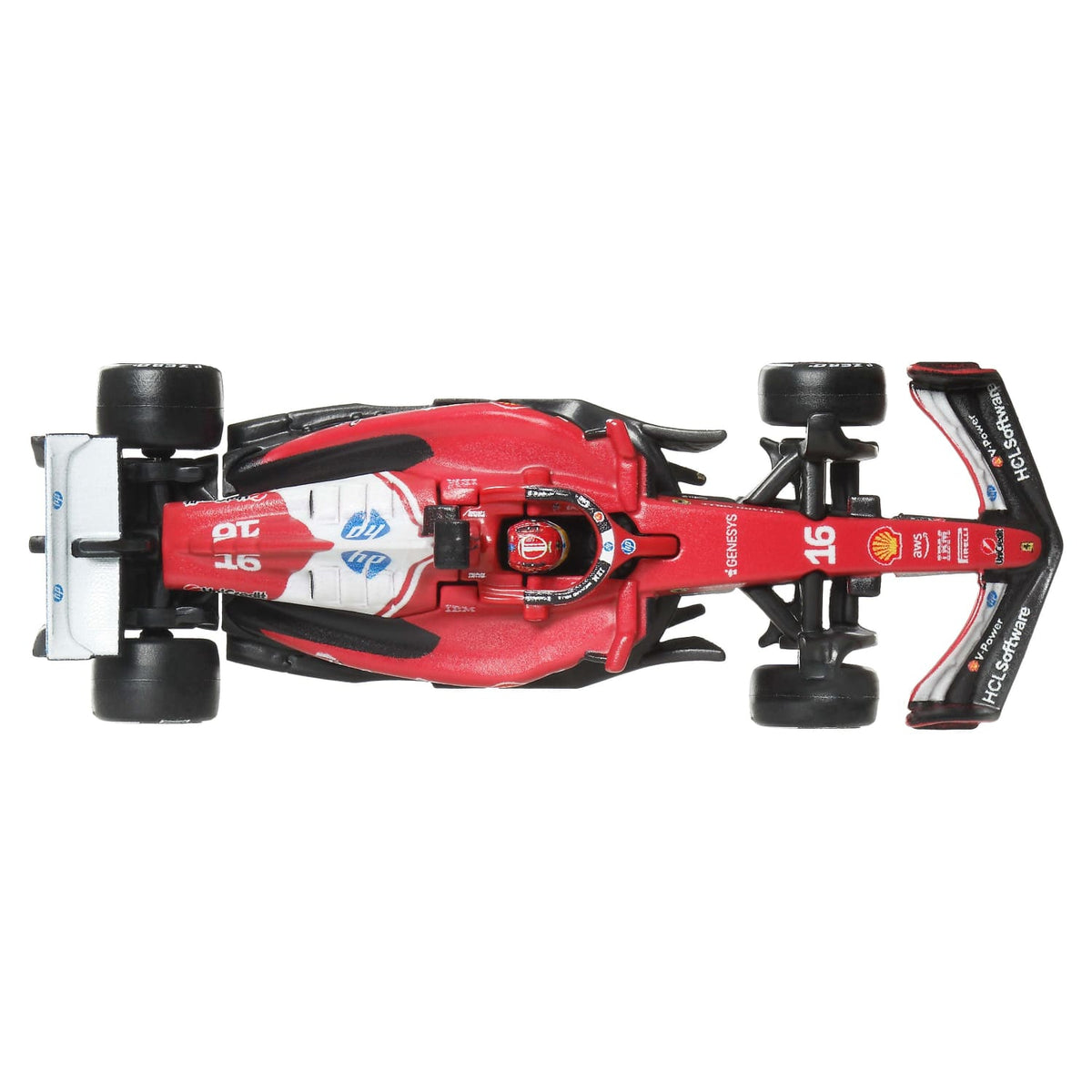 Hot Wheels Premium 1:64 Scuderia Ferrari HP SF-25 #16 Charles Leclerc 2025 Formula 1 diecast car.