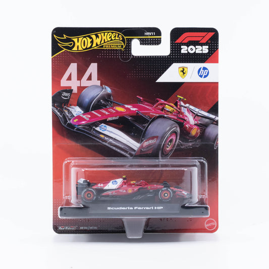 Hot Wheels Premium Scuderia Ferrari HP #44 driven by Lewis Hamilton.