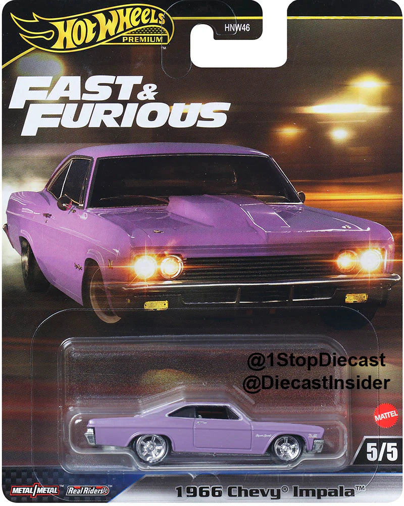 (Pre-Order) Hot Wheels Fast & Furious - 1966 Chevy Impala