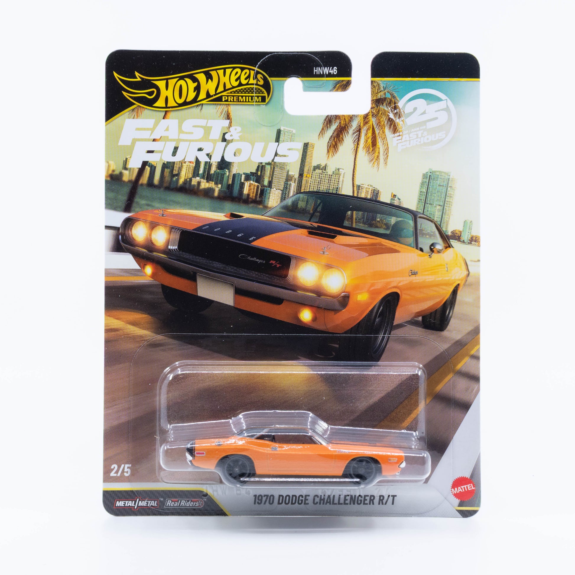 Hot Wheels Fast & Furious 1970 Dodge Challenger R/T orange 2 Fast 2 Furious 1:64