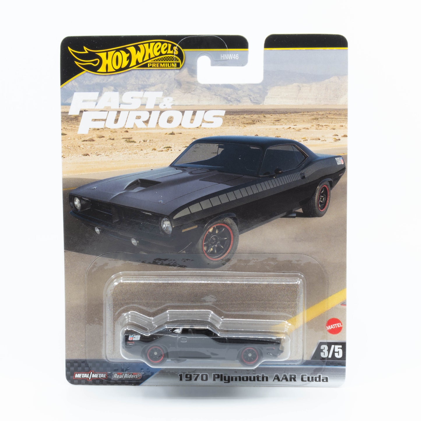 Hot Wheels Fast & Furious - 1970 Plymouth AAR Cuda