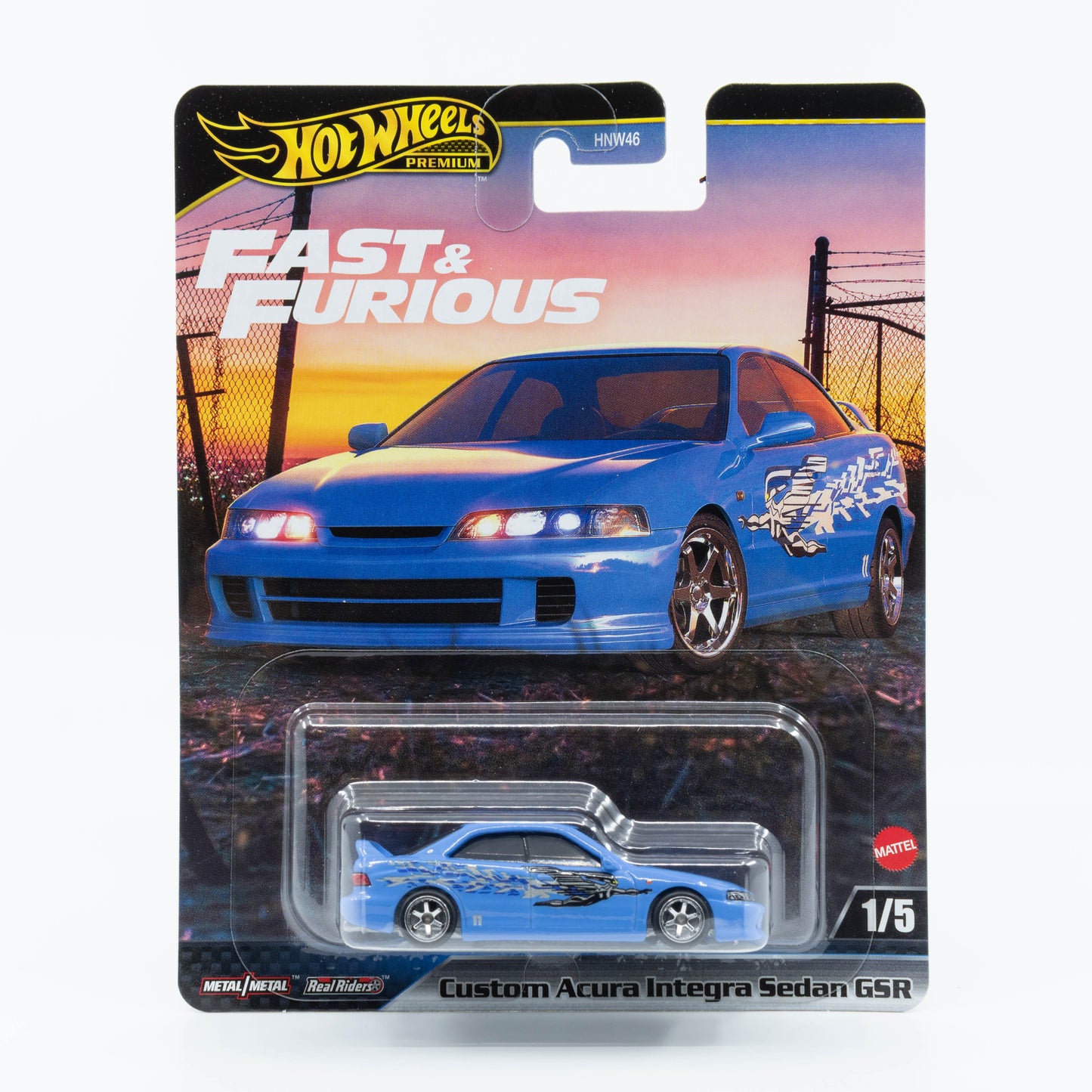 Hot Wheels Fast & Furious - Custom Acura Integra Sedan GSR