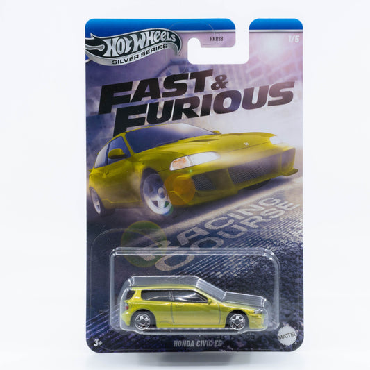 Hot Wheels Fast & Furious Honda Civic EG Hector’s car from The Fast and the Furious in 1:64 scale