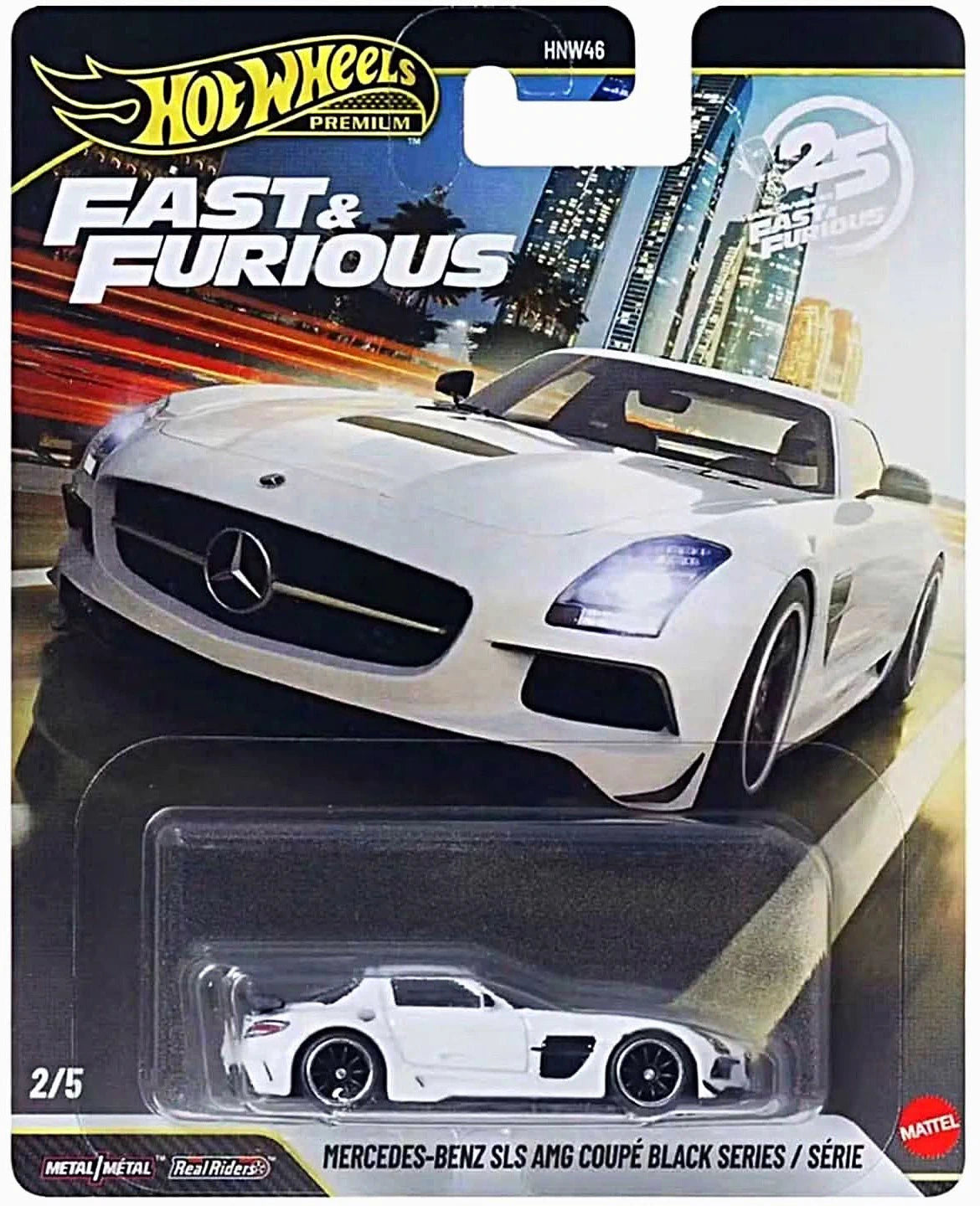 Mercedes-Benz SLS AMG Black Series in Mystic White from Furious 7