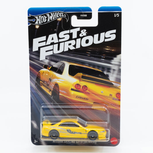 Hot Wheels Fast & Furious - Nissan Skyline GT-R (BCNR33)