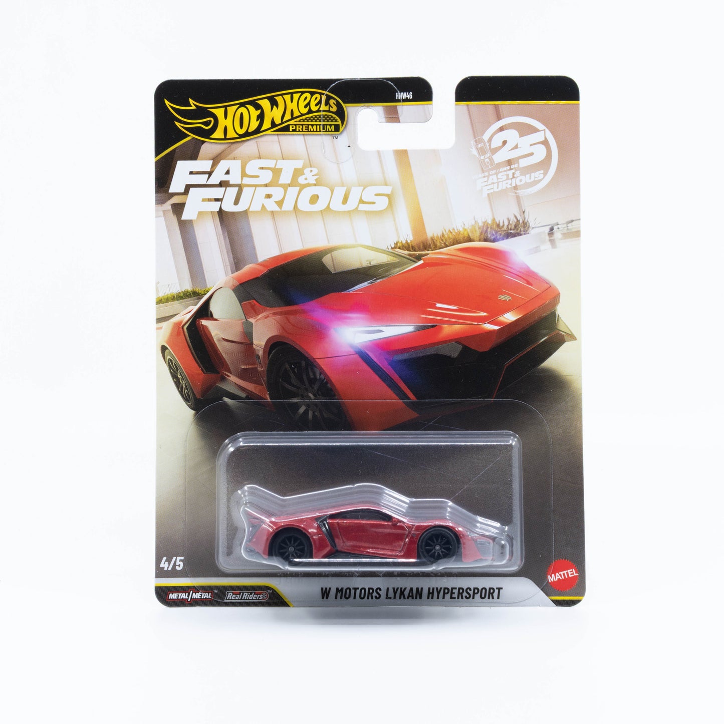 Hot Wheels Fast and Furious W Motors Lykan Hypersport Furious 7 Abu Dhabi jump diecast 1:64