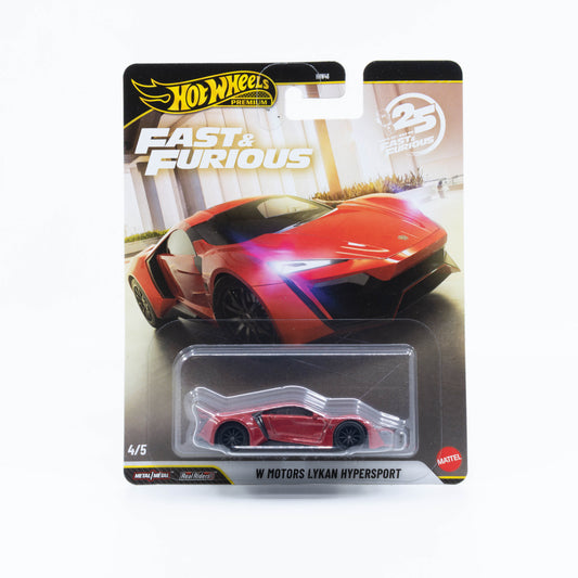 Hot Wheels Fast and Furious W Motors Lykan Hypersport Furious 7 Abu Dhabi jump diecast 1:64