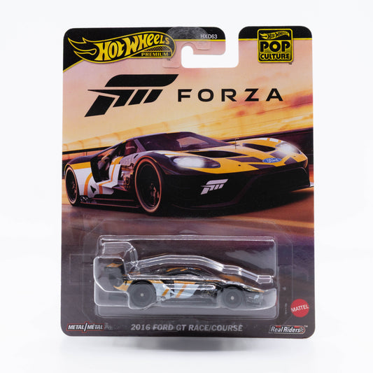 Hot Wheels Pop Culture 1:64 2016 Ford GT Race from Forza Motorsport videogame