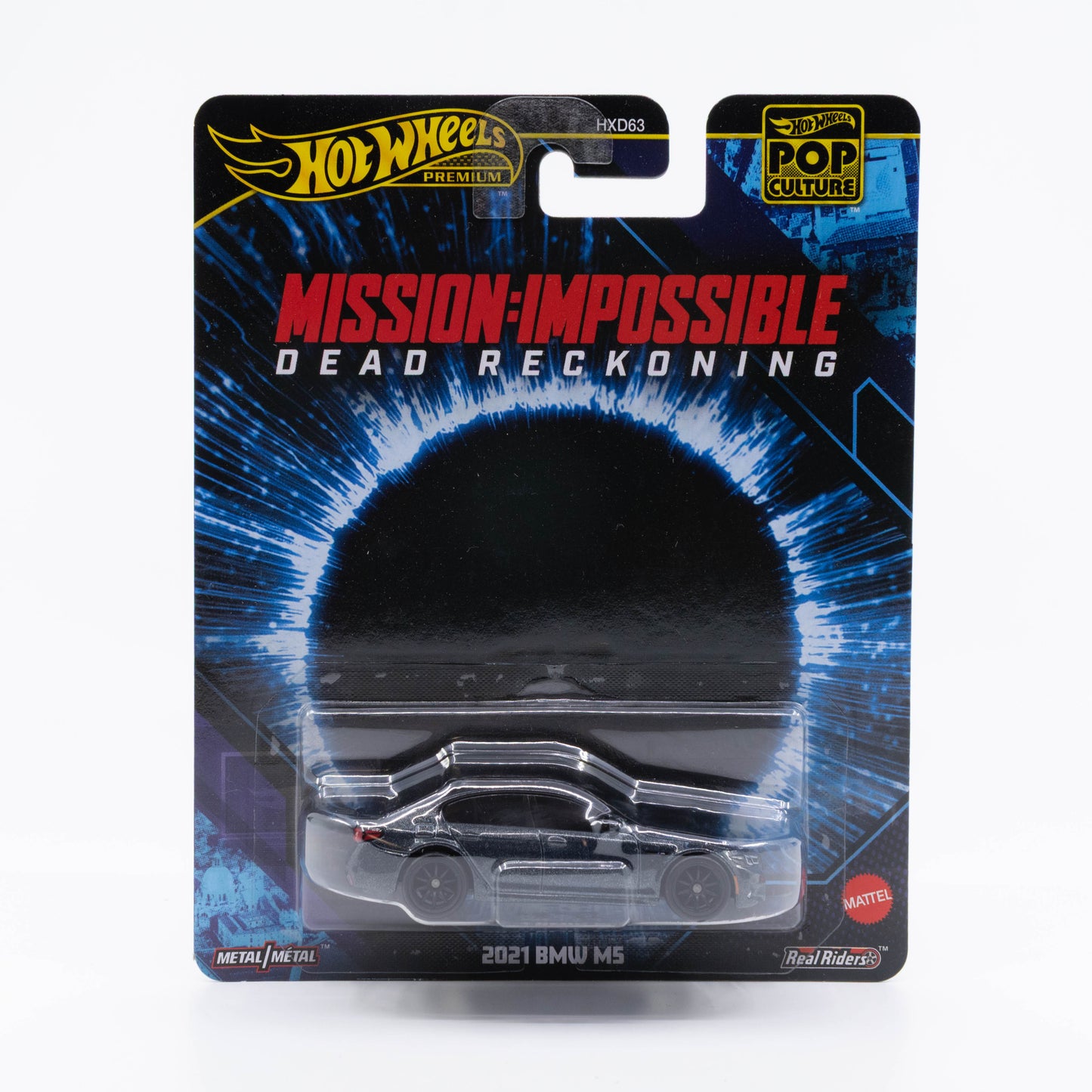 Hot Wheels Pop Culture 1:64 2021 BMW M5 from Mission: Impossible Dead Reckoning