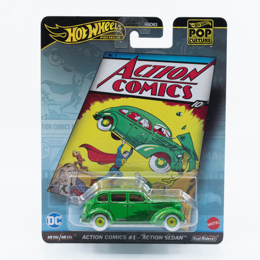 Hot Wheels Pop Culture - Action Comics #1 - Action Sedan