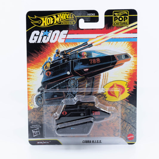 Hot Wheels Cobra HISS GI Joe new model 1:64 diecast tank vehicle