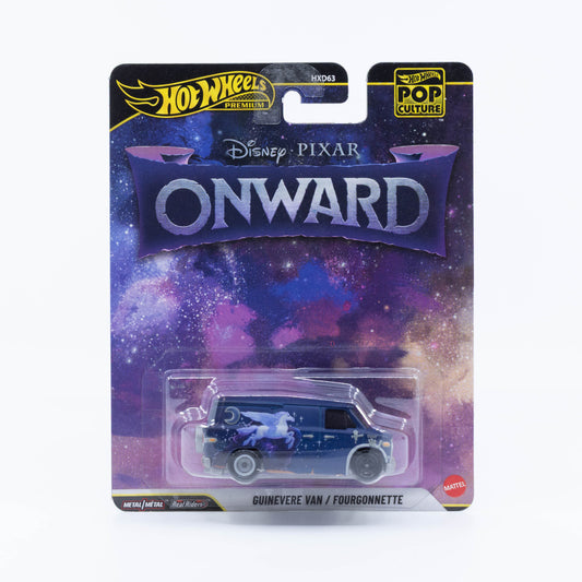 Hot Wheels Pop Culture Guinevere Van from Pixar's Onward in detailed 1:64 scale.