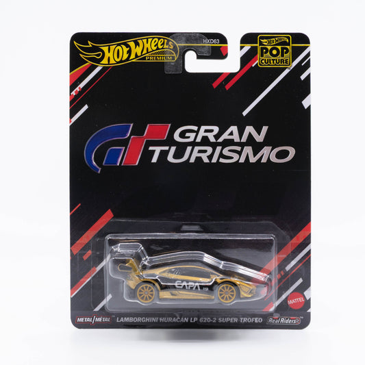 Hot Wheels Pop Culture 1:64 Lamborghini Huracán LP 620-2 Super Trofeo from Gran Turismo movie
