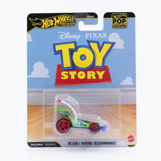 Hot Wheels Pop Culture RC Car from Toy Story premium diecast model.