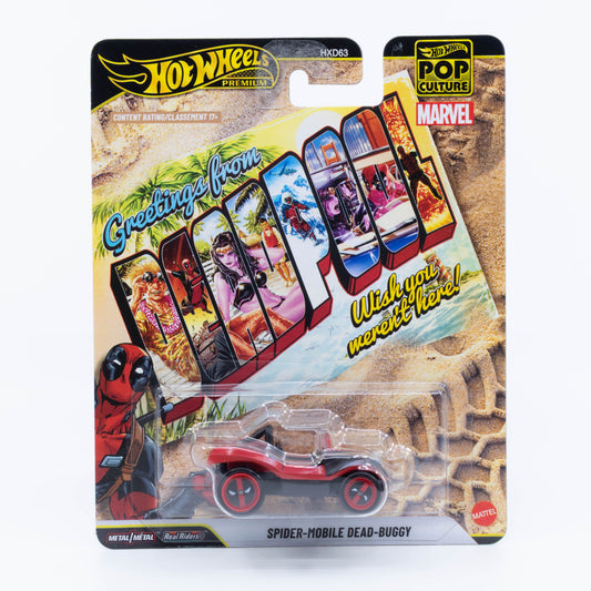 Hot Wheels Spider Mobile Dead Buggy Marvel 1:64 diecast model