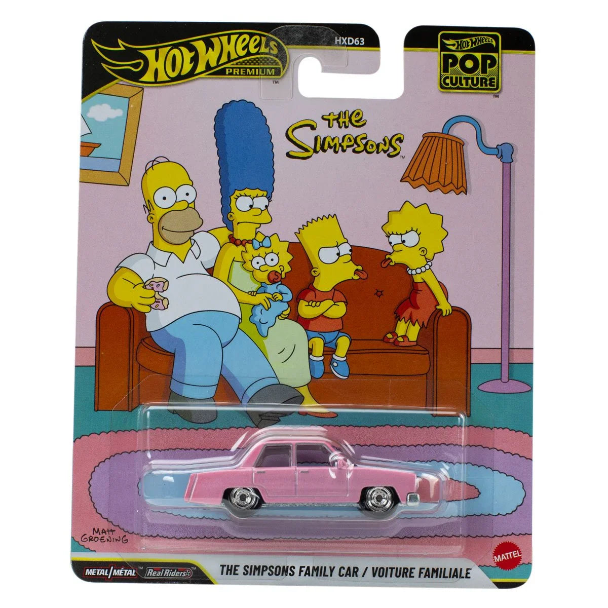 The Simpsons Family Car from the animated television series.