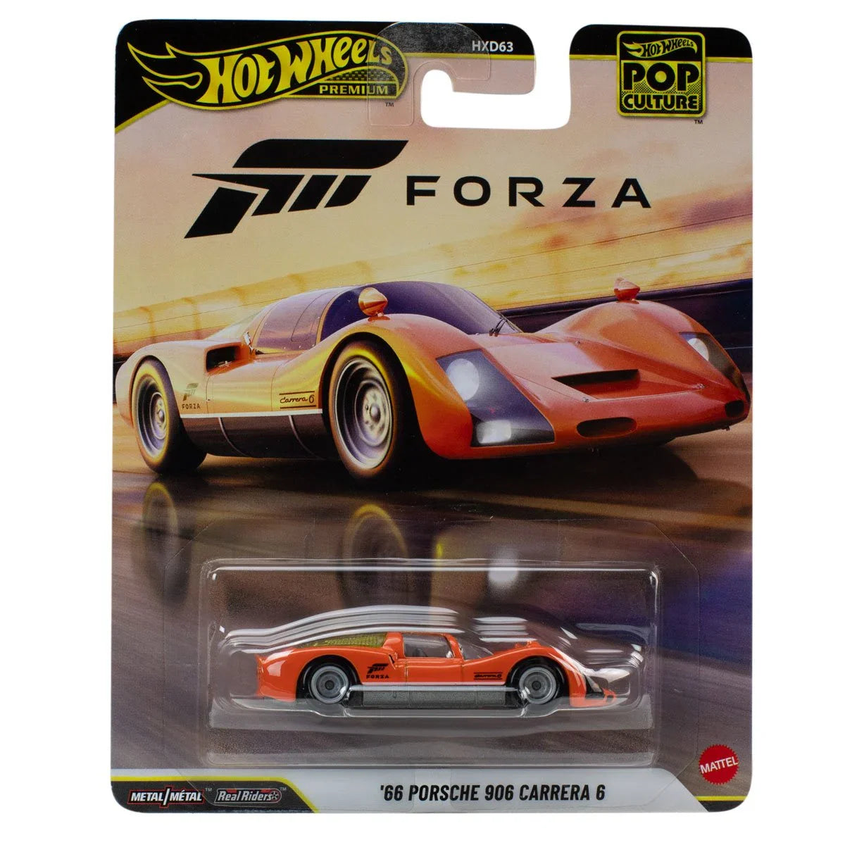 1966 Porsche 906 Carrera featuring the Forza video game livery.