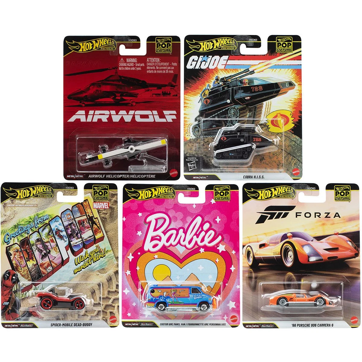 Hot Wheels Pop Culture 2026 Mix 3 full set licensed vehicles premium diecast 1:64