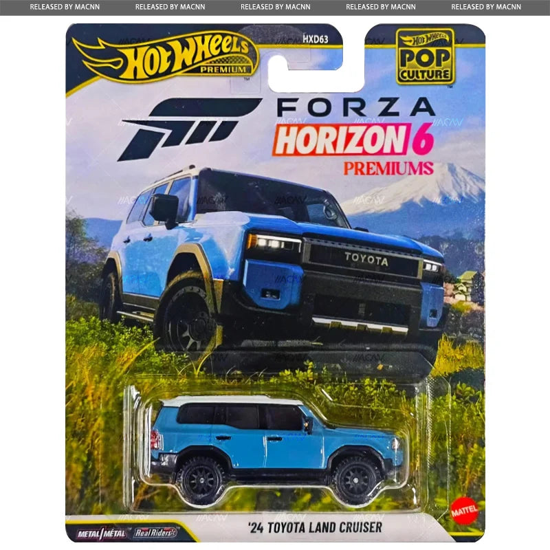 Hot Wheels Premium 2024 Toyota Land Cruiser from Forza Horizon 6.
