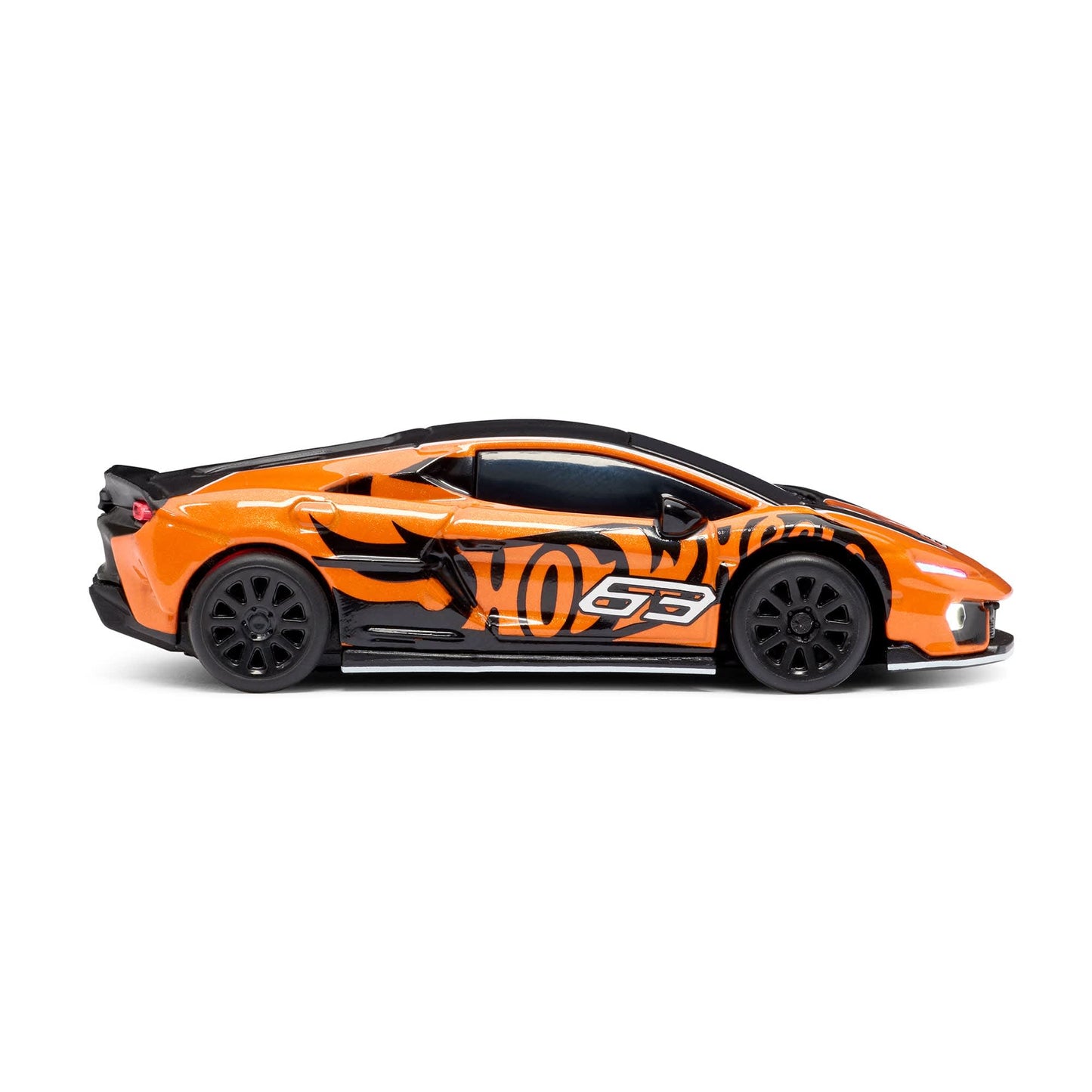 Hot Wheels RC 1:64 Lamborghini Temerario Alleggerita with remote control, working lights, Real Riders wheels, and premium collector packaging.