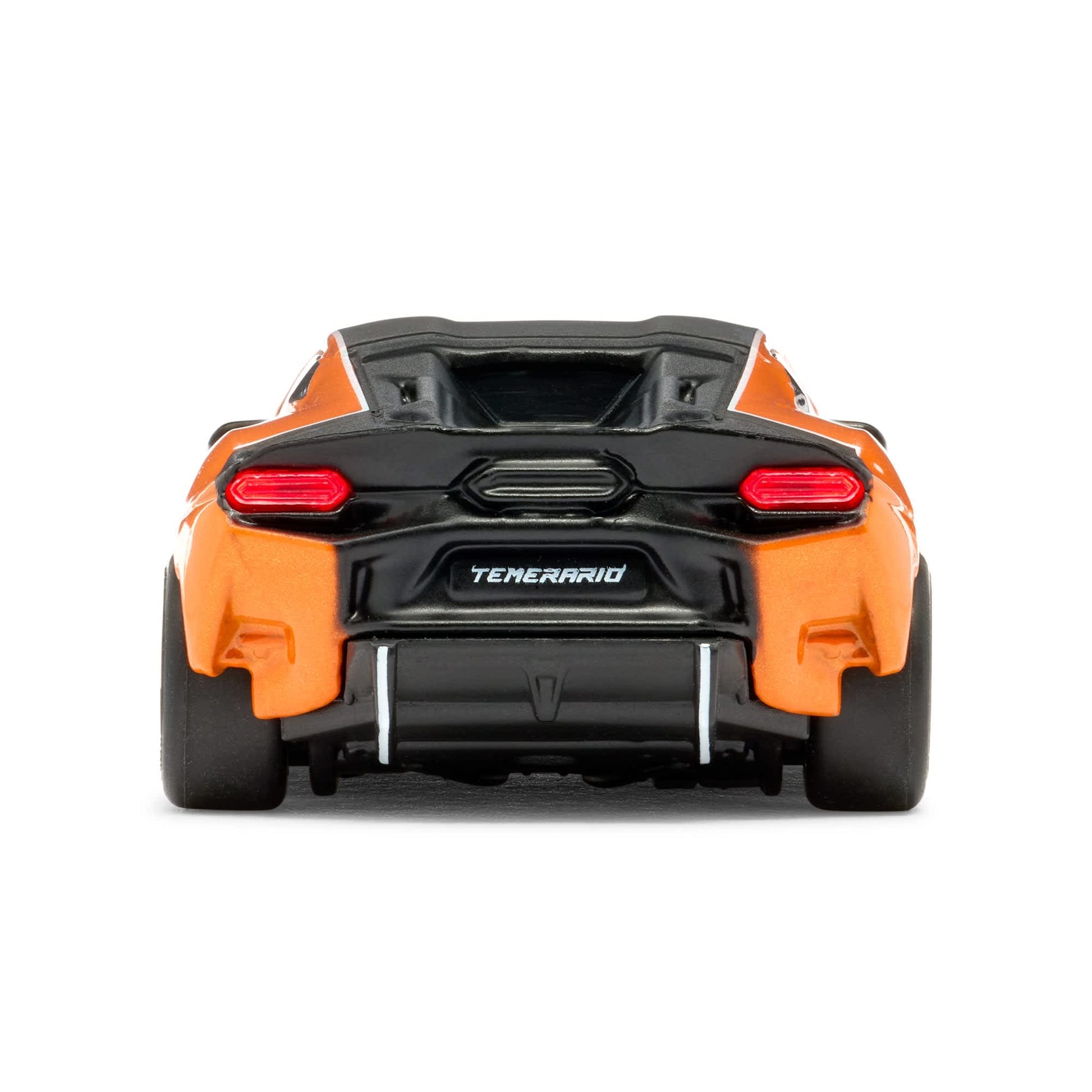 Hot Wheels RC 1:64 Lamborghini Temerario Alleggerita with remote control, working lights, Real Riders wheels, and premium collector packaging.